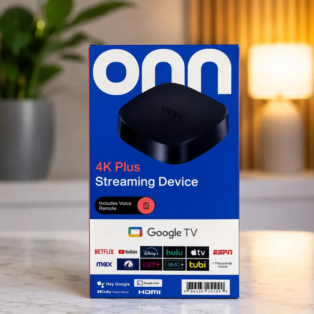 onn 4K Plus con Google TV | Convierte tu TV en Smart TV