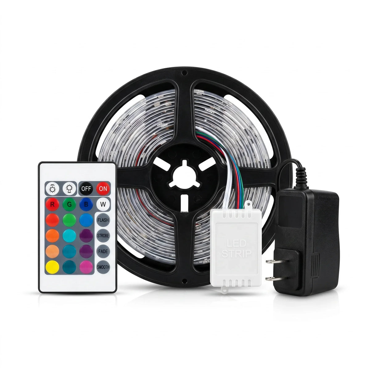 Cinta LED RGB 5 Metros | con Control Remoto